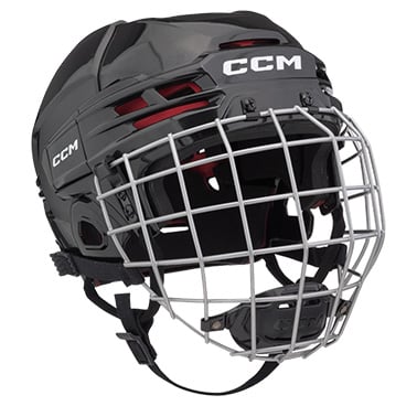 CCM HT70C YT Combo Hockeyhjälm med galler OSFA svart