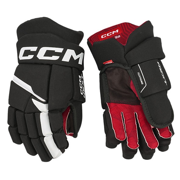 CCM Hockeyhandskar HGNEXT23 JR svart vit