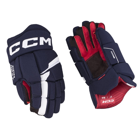 CCM Hockeyhandskar HGNEXT23 SR navy vit