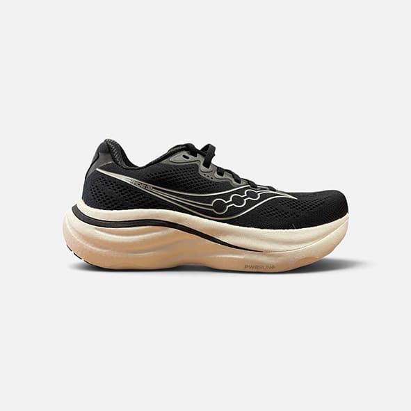 Saucony Ride 19 Dam Black Silver