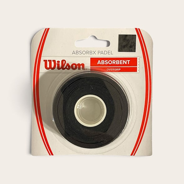 Wilson grepp padel tennis ABSORBX OVERGRIP PADEL 3-PACK svart