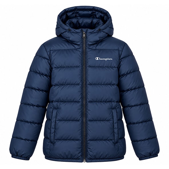Champion vadderad vinterjacka med huva navy 307222